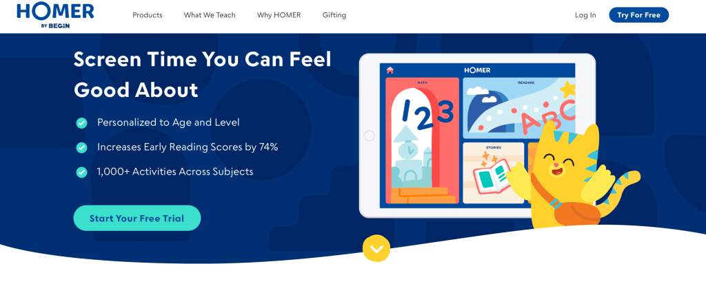 Homer vs ABCmouse: How does Homer work?