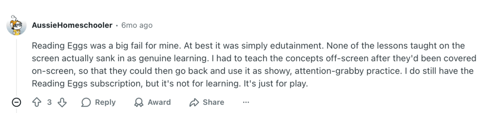 Reading Eggs review