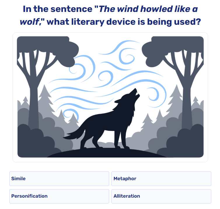 Poetic devices worksheet with answers: Practice