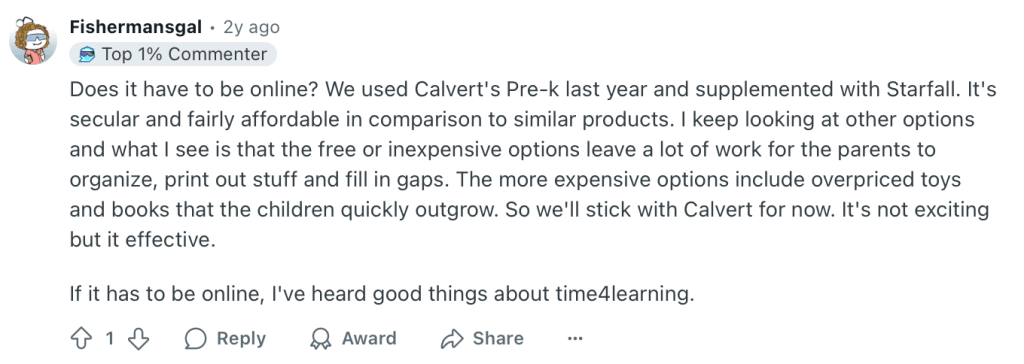 Starfall requires lots of parent involvement 