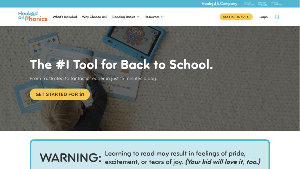 ABC Mouse Alternative #2: Hooked on Phonics