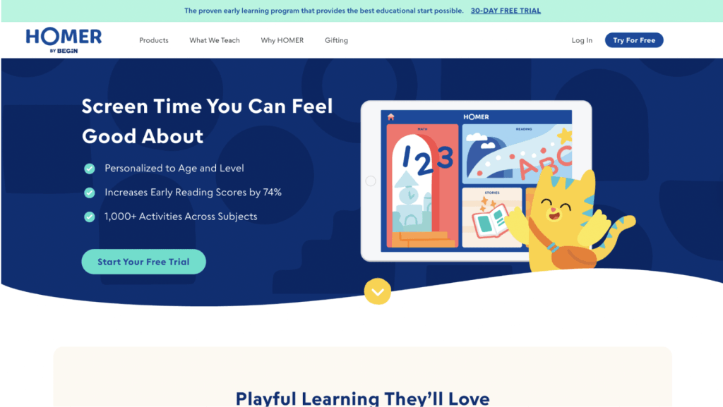 ABC Mouse Alternative #4: HOMER