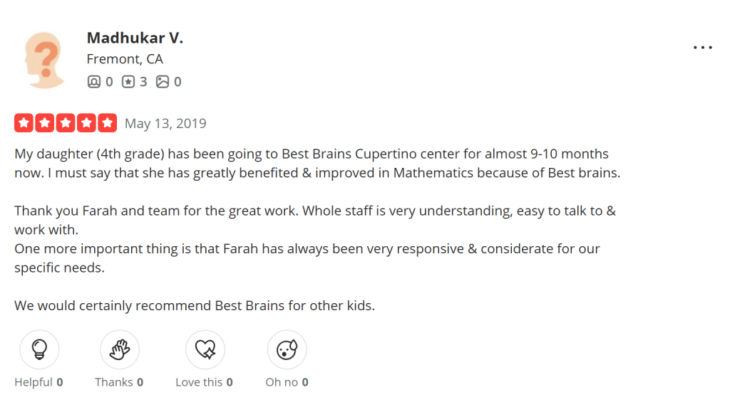 Best Brains reviews: Customer support