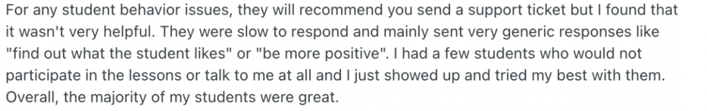 Ignite Reading reviews: Support and connection