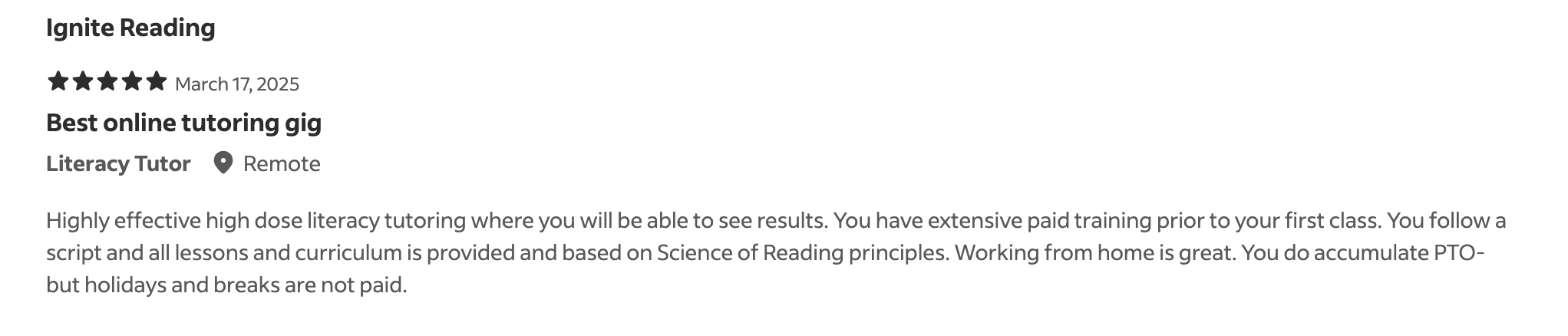 Daily reading support for lasting results