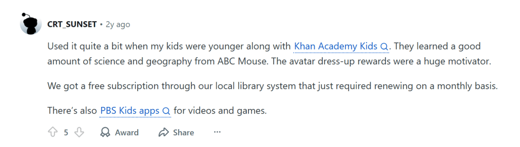 IXL reviews by families