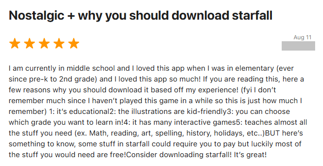 Starfall Pros