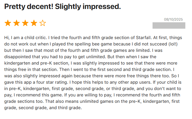 Starfall Pros