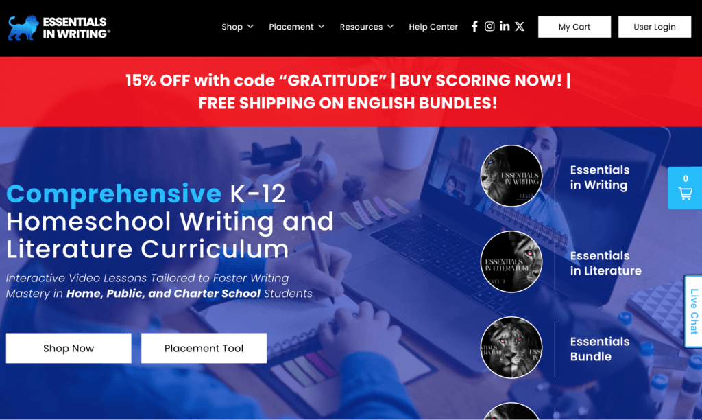 Essentials in Writing