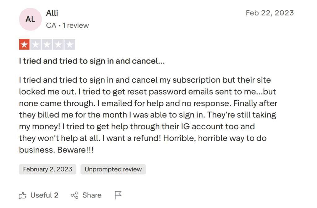 Reasons to cancel Hooked on Phonics subscription