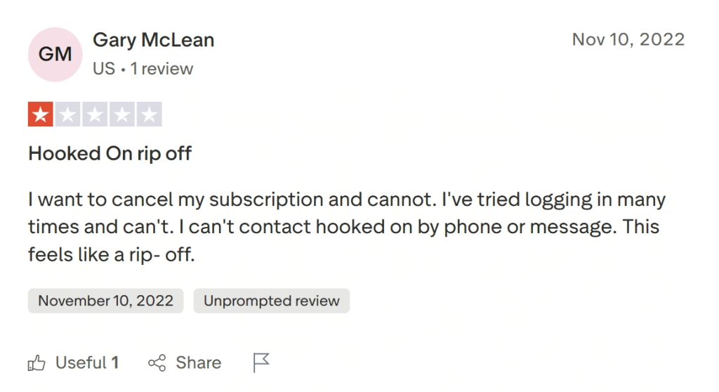 Reasons to cancel Hooked on Phonics subscription