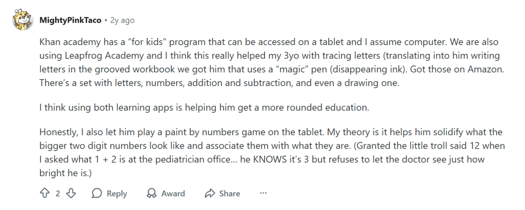Leapfrog Academy vs ABCmouse Reddit & Trustpilot reviews