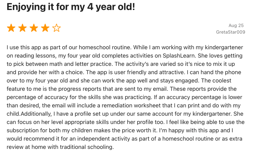 SplashLearn reviews Reddit and overall users’ impressions