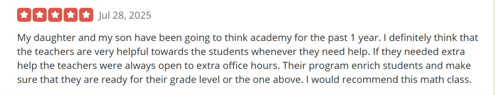 What advantages and disadvantages does Think Academy offer?