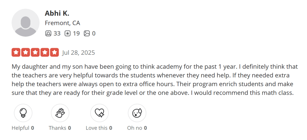 What advantages and disadvantages does Think Academy offer?