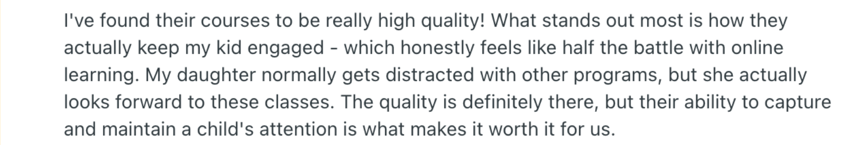 What advantages and disadvantages does Think Academy offer?