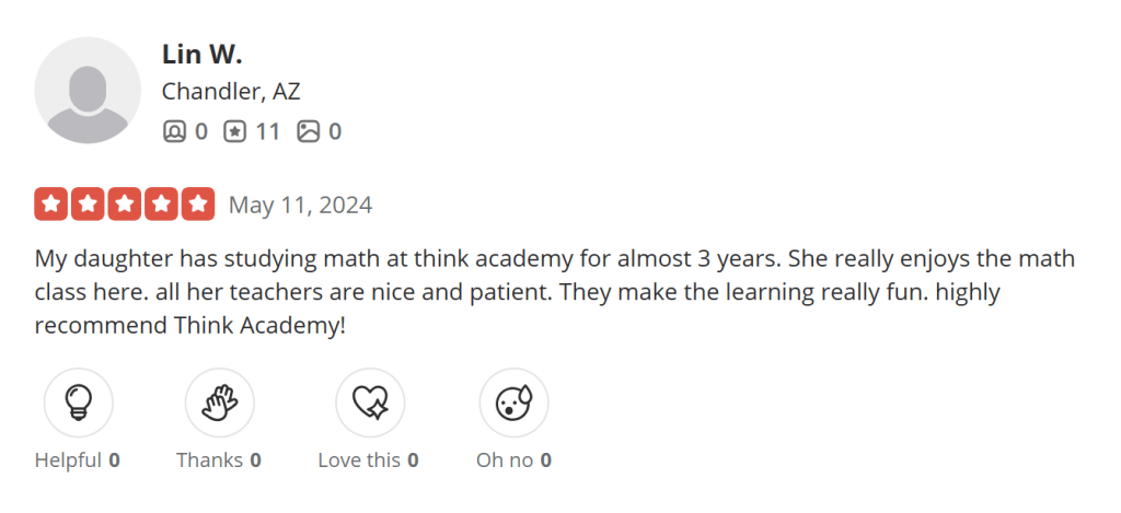 What advantages and disadvantages does Think Academy offer?