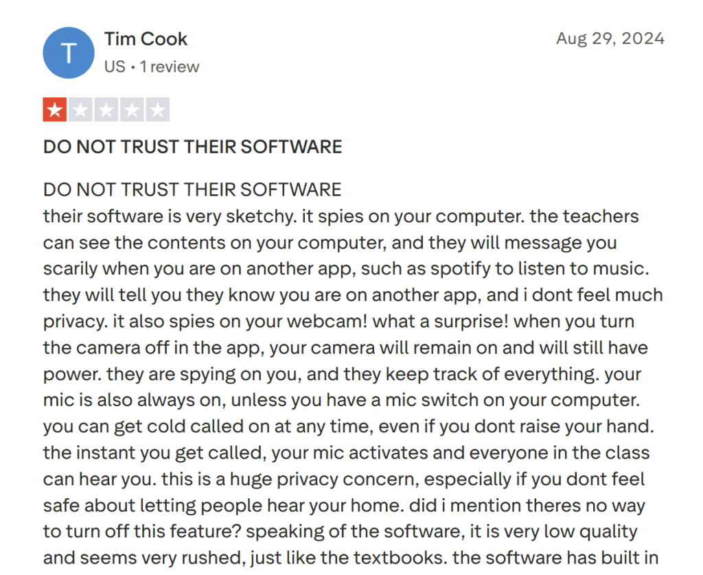 What advantages and disadvantages does Think Academy offer?