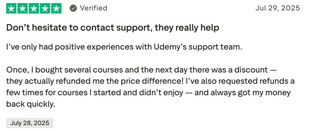 Udemy online learning for kids reviews