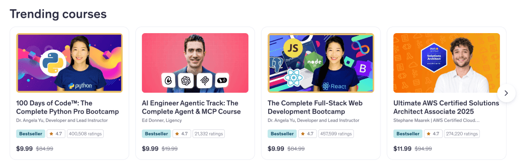 Self-paced, forever access