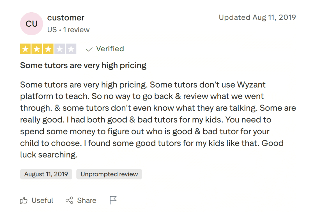 3 main reasons to choose Wyzant alternatives