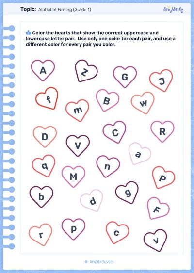 Alphabet Writing Worksheets PDF