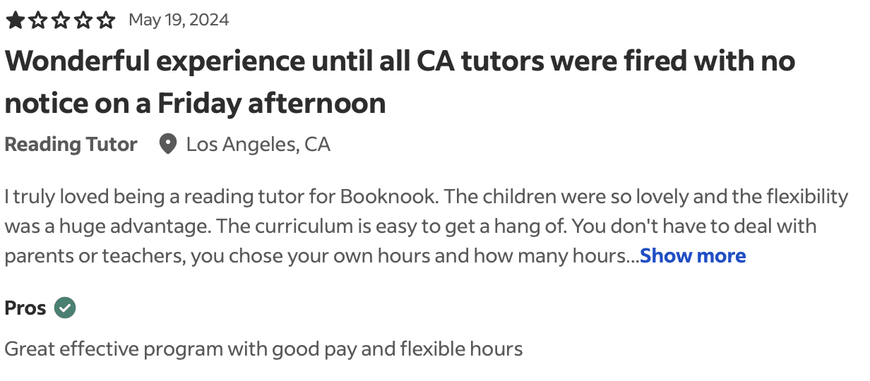 What are the pros and cons of BookNook?