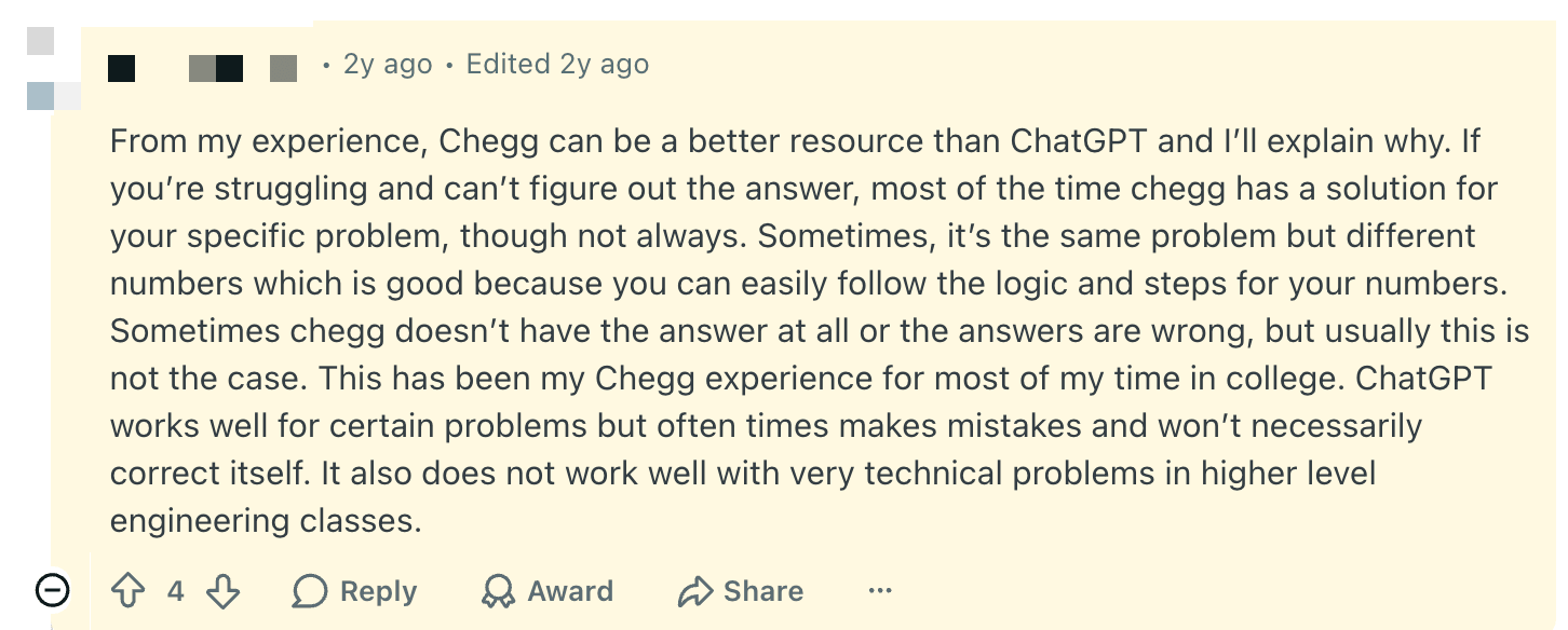 What Users Like Most About Chegg?