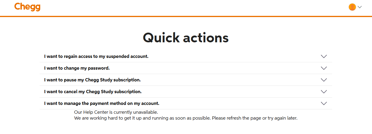 Chegg customer support reviews