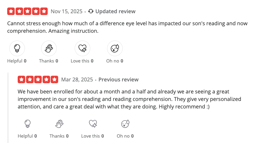 Eye Level Learning Center Review: Is Student and Parent Experience Good?
