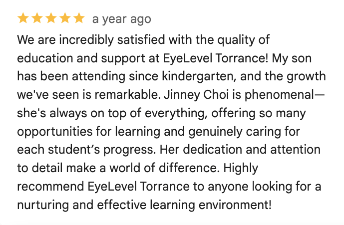 What Users Love About Eye Level