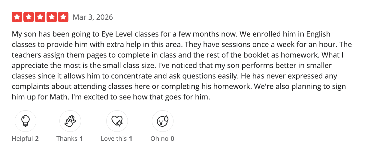 What Users Love About Eye Level