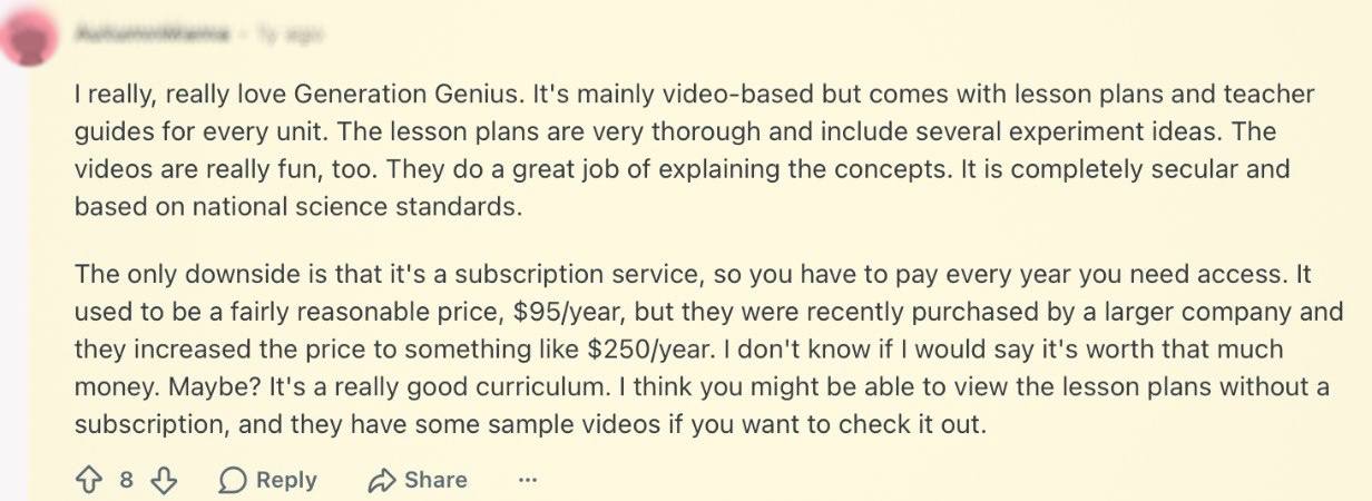 What Users Love about Generation Genius