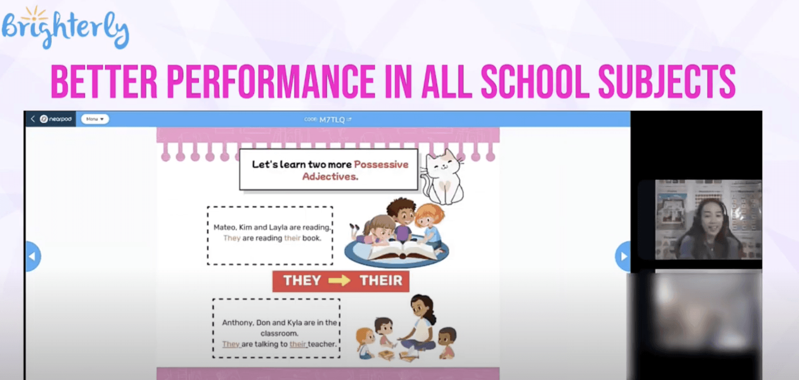 How can Brighterly tutors help in learning syllables?