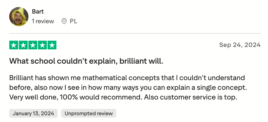 Reviews Brilliant.org: Effectiveness & results