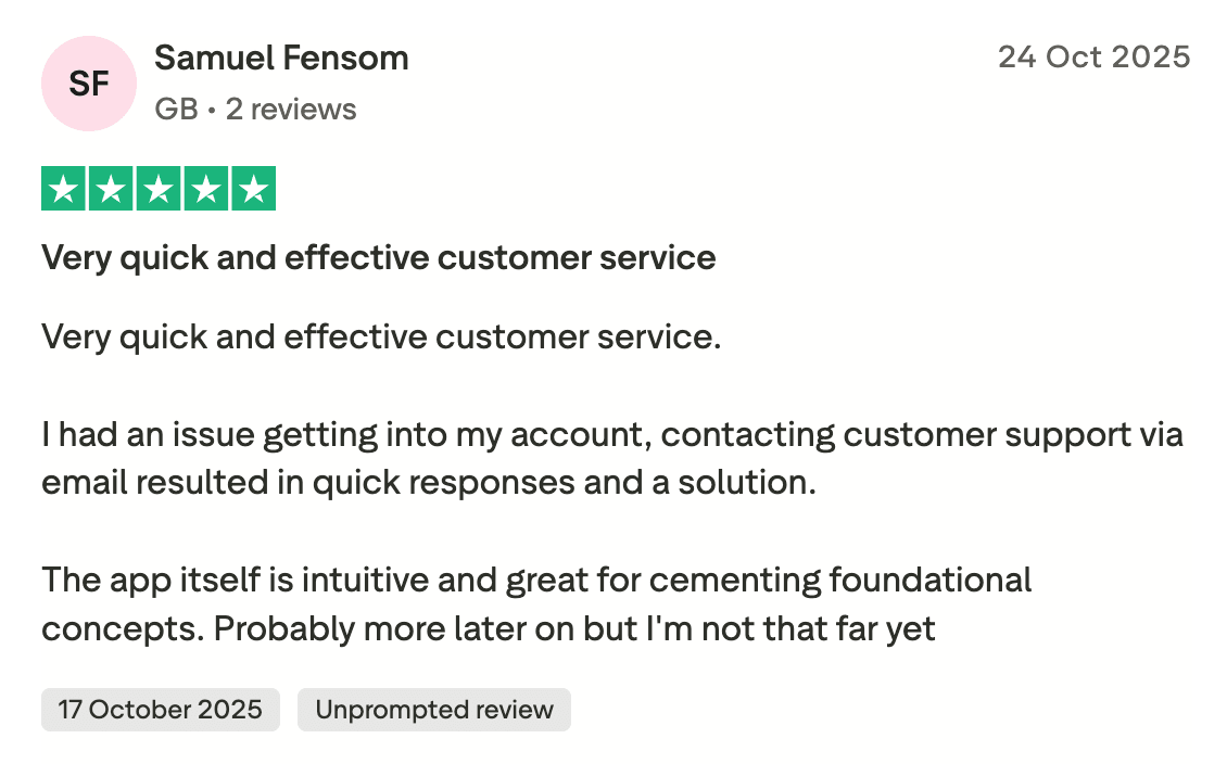 Reviews of Brilliant.org: How good is their support?