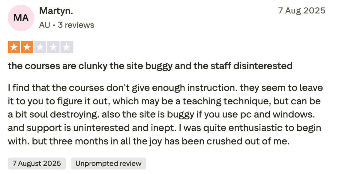 What are the pros and cons of Brilliant.org?