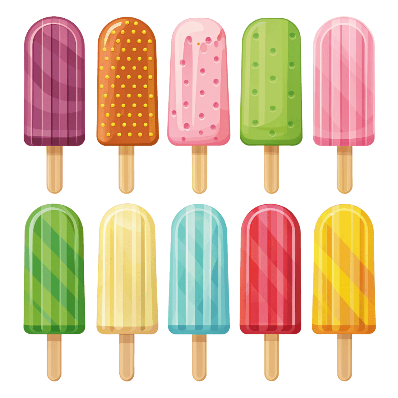 Popsicle stick shapes