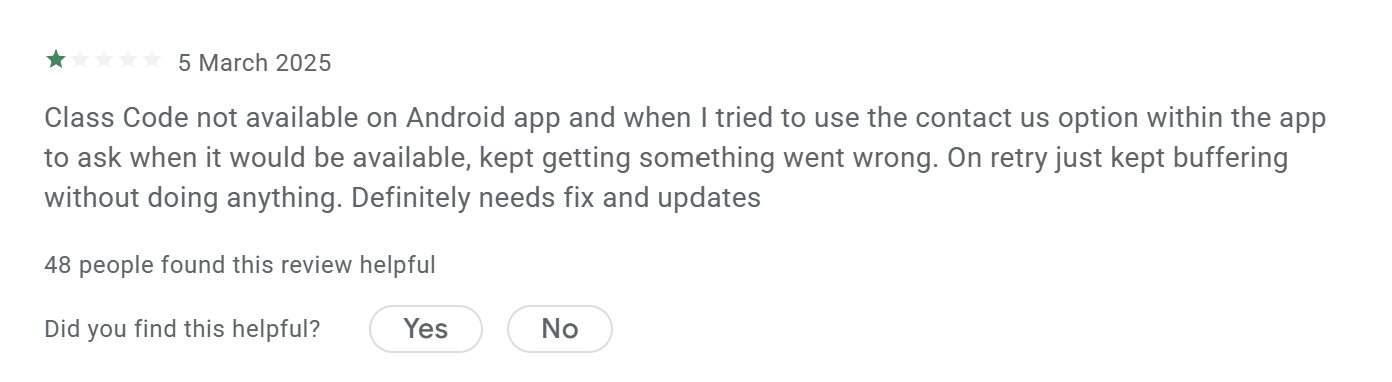 SplashLearn Cons