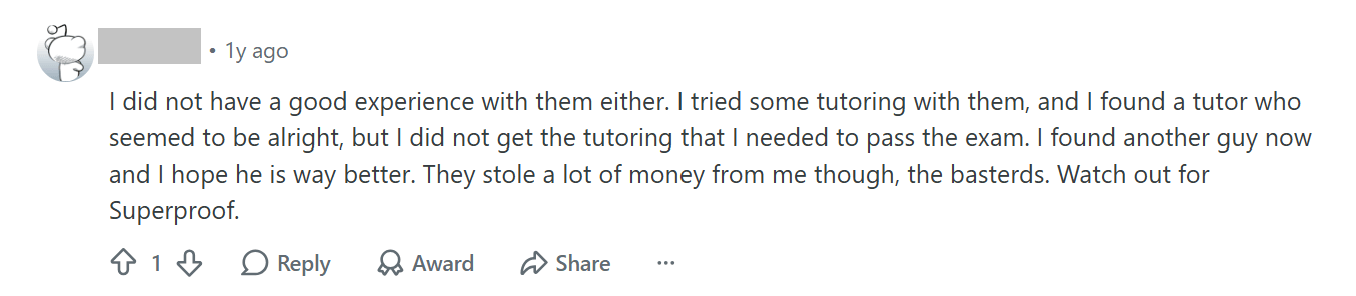 Superprof Tutoring Reviews: Effectiveness