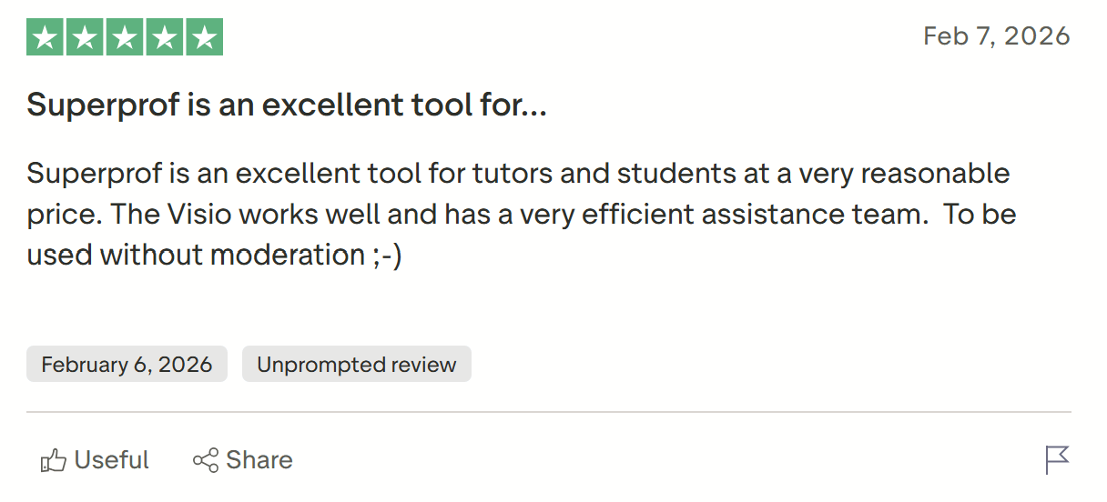 What Users Say About Superprof Pricing