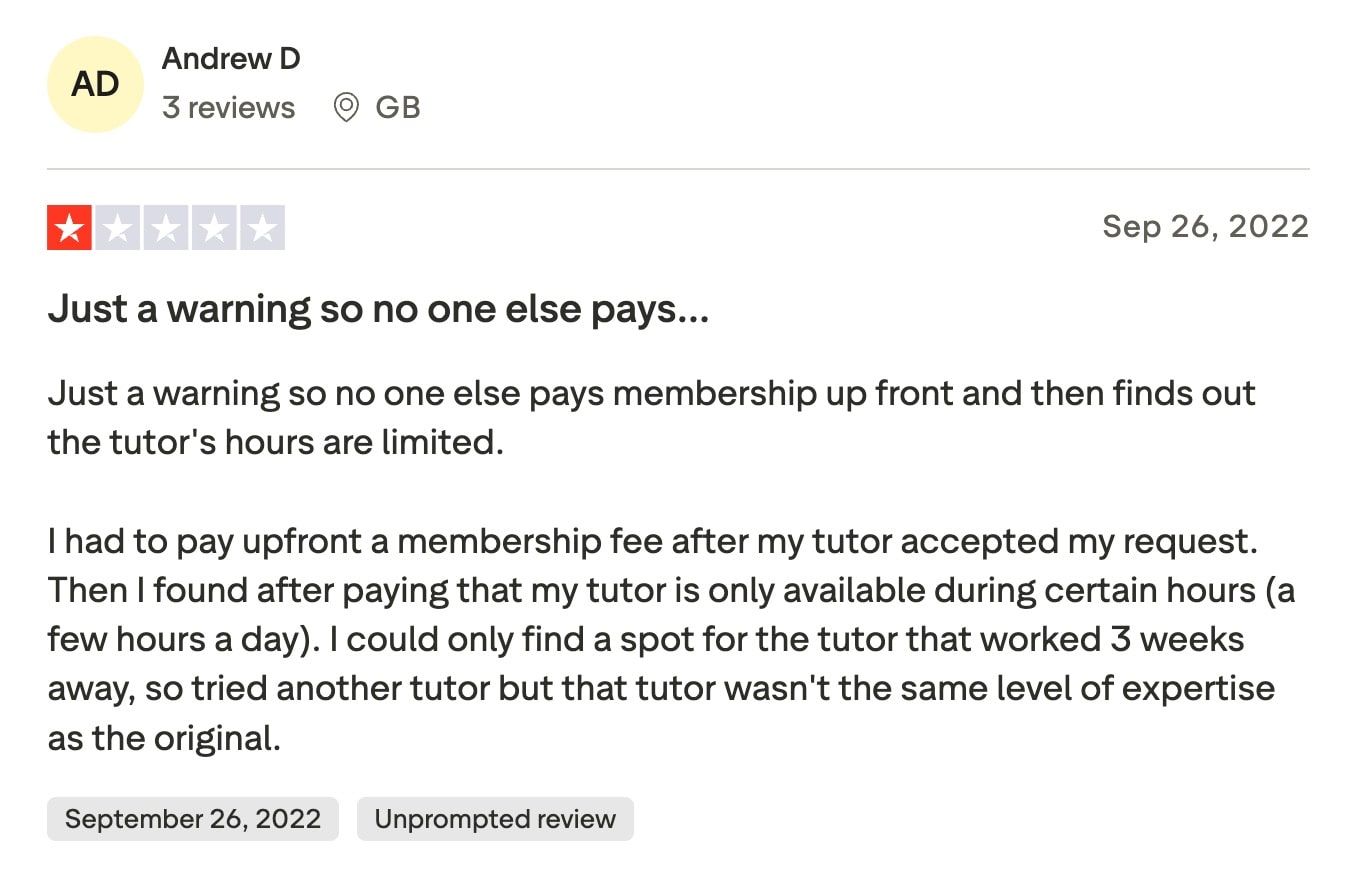 Superprof online teaching pros and cons