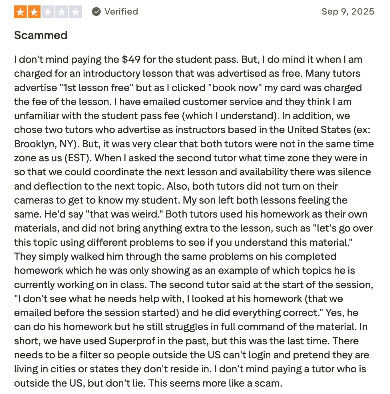 Superprof online teaching pros and cons