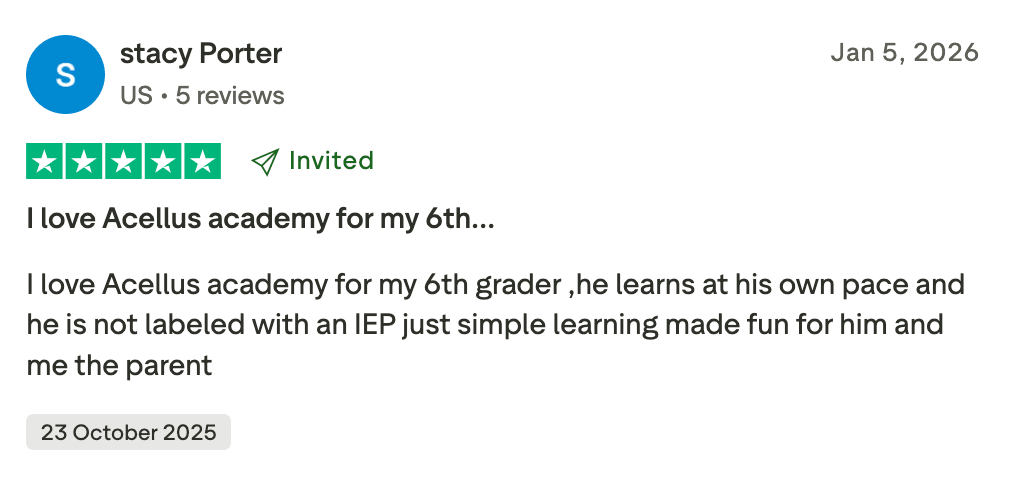 Acellus Academy parent reviews: What families report 