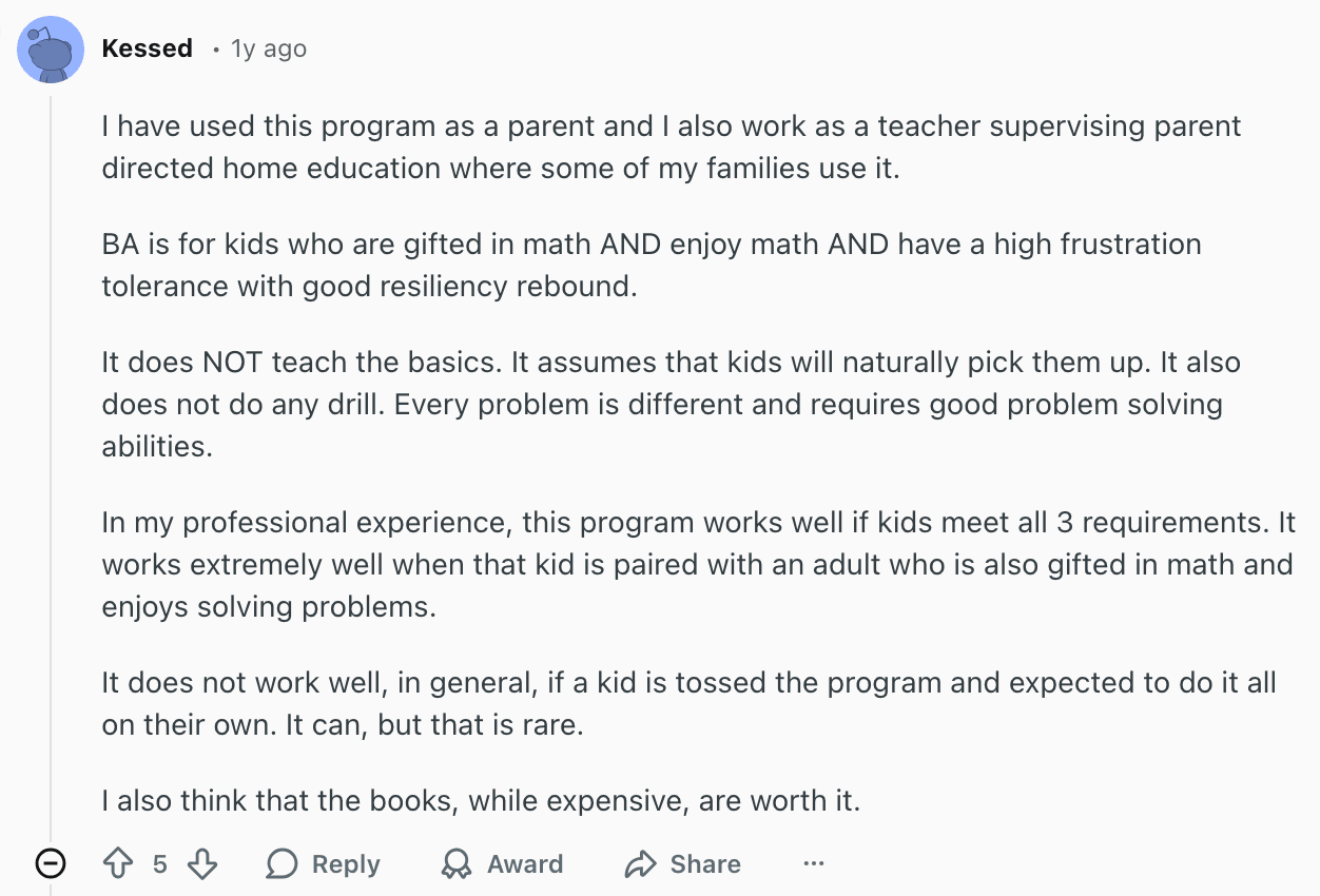 What do parents say about Beast Academy customer support?