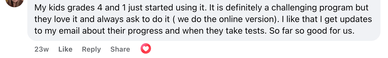 What users love about Beast Academy: