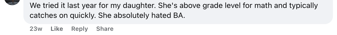 Common complaints about Beast Academy: