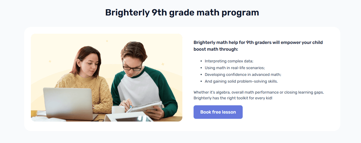 How can parents help with high school 9th grade math?