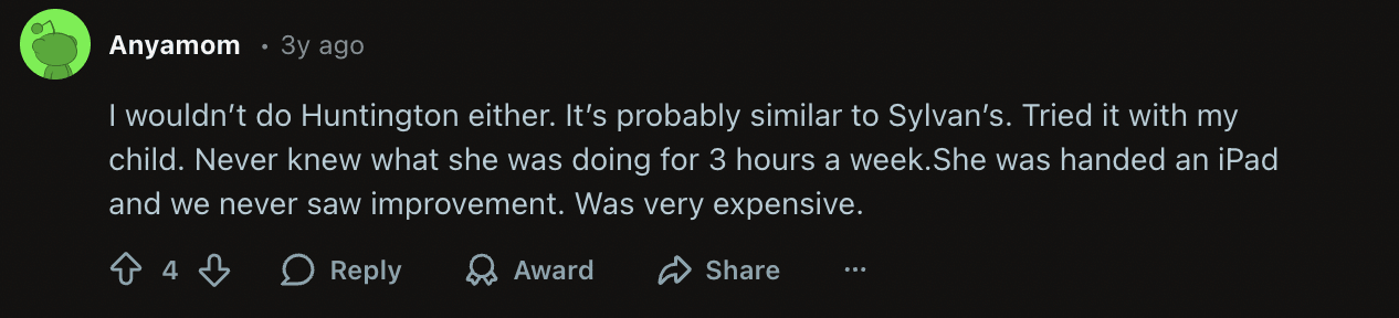 Huntington Learning Center pricing reviews: Is it worth the cost?