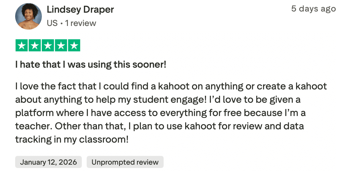 Why seek alternatives to Kahoot?